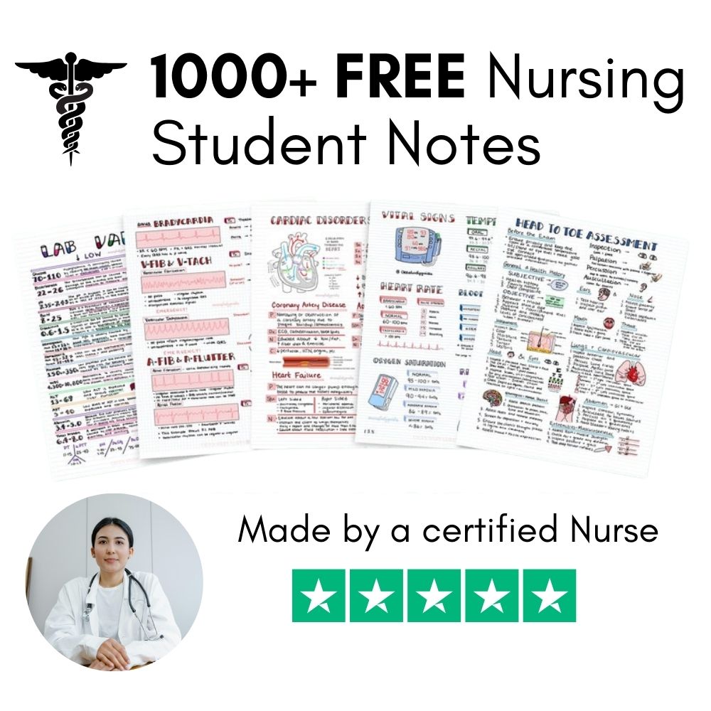 1000+ Nursing Student Notes